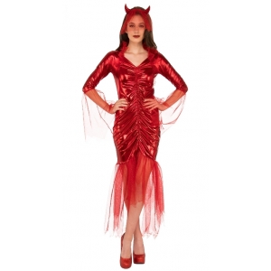 Red Bride Devil Costume - Womens Halloween Costumes